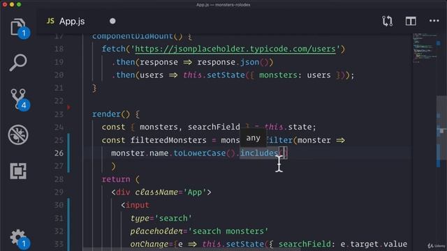 Filtering State | Complete React Developer in 2020 (w/ Redux, Hooks, GraphQL)