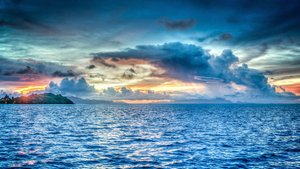 Шум волн и музыка для глубокой медитации.