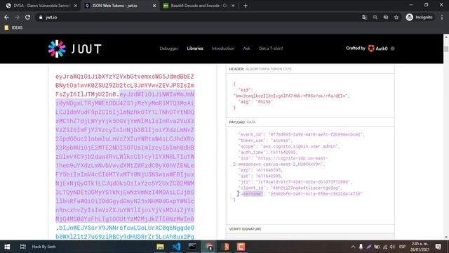 Como HACKEAR Json Web Token (JWT) | Broken Authentication | OWASP - DVSA - CLOUD смотреть онлайн