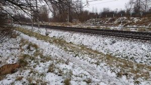 Пригородный электропоезд ЭТ2М-074 Москва-Ленинградская-Клин