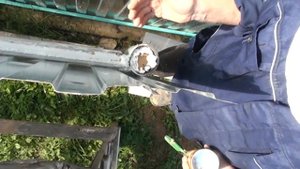 Изготовление заглушки сверху столба.