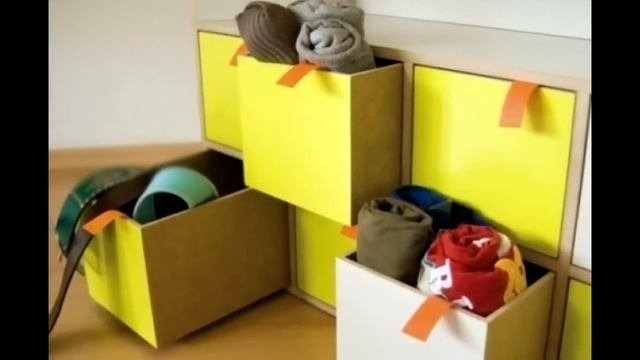 Невероятно вся мебель в одном ящике. Необычная мебель