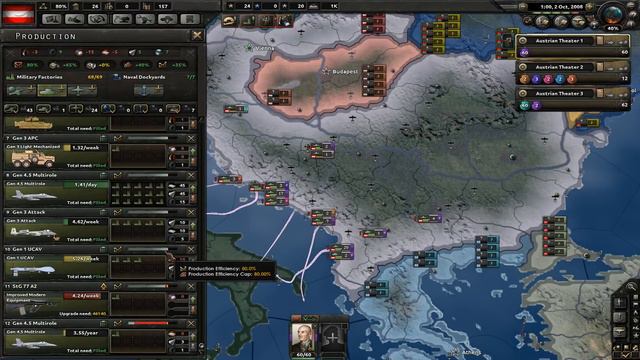 Hearts of Iron IV Millenium dawn modern day за Австрию #9 Соперничество смотреть онлайн
