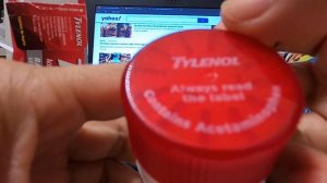 Tylenol EXTRA STRENGTH Acetaminophen RAPID RELEASE Gels 500 mg Each 24 Gelcaps Van Medicine #22 202