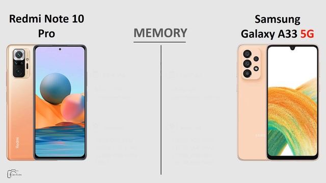 Xiaomi Redmi Note 10 Pro vs Samsung Galaxy A33 5G смотреть онлайн