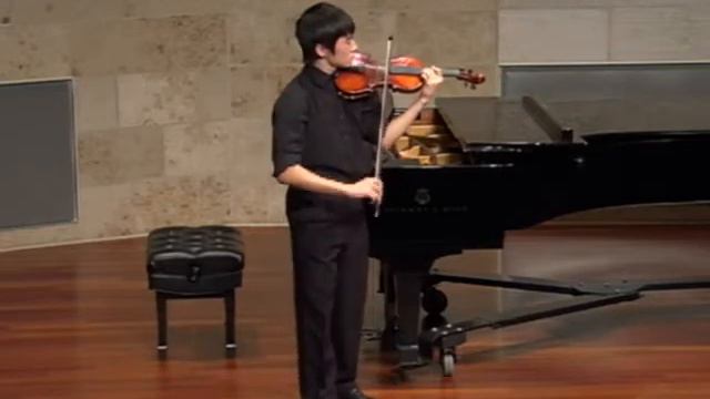 Albert Lee, 15, E. Ysaye Sonata No.2 for Solo Violin "Obsession"