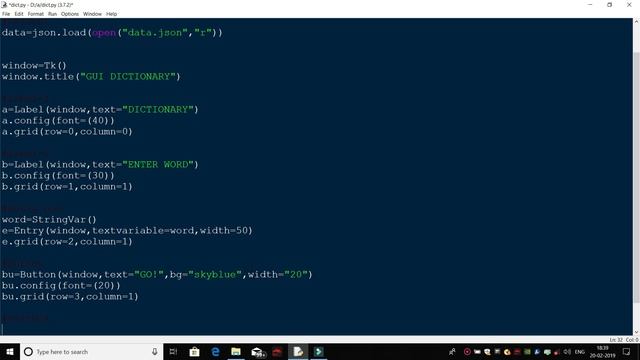 Let's make a project in python || Gui dictionary Hindi tutorial (For begineers) смотреть онлайн