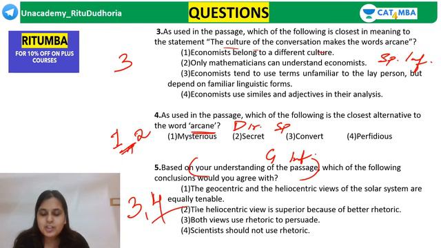 VARC Revision - Reading Comprehension Lesson 1 | Unacademy CAT4MBA | Ritu Dudhoria