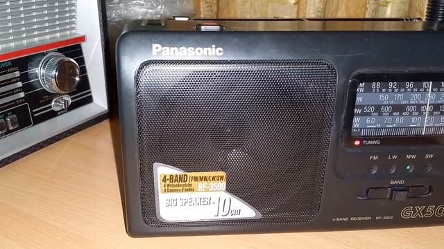 ДВ и СВ диапазон на радиоприёмник Panasonic GX500 05.03.2023 смотреть онлайн