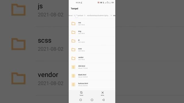 Part 2 Template Bootstrap Versi Android (KS WEB) - Aplikasi Pengaduan Masyarakat