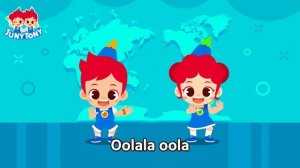 The 7 Continents and 5 Oceans | Geography Song for Kids | Kindergarten Song | JunyTony