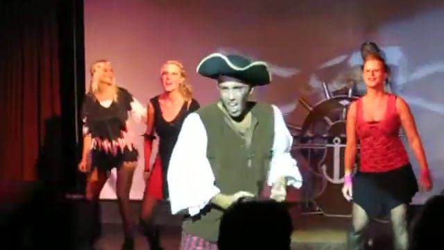 Crete, Malia, Sirens Beach - Pirate Show II смотреть онлайн