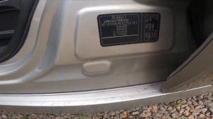 Where is the VIN number of my Renault Koleos I (2008 – 2015 ) - VIN Number Sticker Location