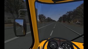 Автобус Лиаз 677М на карте Чистогорск для OMSI 2