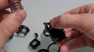 Разбор крышки бачка БМВ е38, е39.