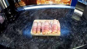 СОСИСКИ В БЕКОНЕ С СЫРОМ// СОСИСКИ С СЫРОМ В БЕКОНЕ НА ГРИЛЕ