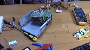 Простой ремонт БП компьютера!