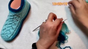 ?Полюбила короткие носочки ?МК ➡️ На двух спицах без шва на подошве и с удобным задником ?