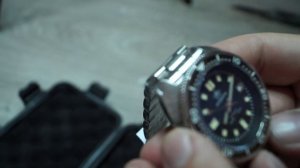 Часы SteelDive 200m.с Aliexpress сапфир NH35   черепаху от Seiko SD1970 Steeldive Марка 44MM