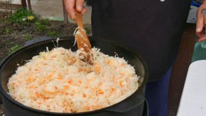 Жареные ПИРОЖКИ с квашеной капустой и фаршем. Бабушкин рецепт!