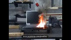 Как горят комплектующие - компы, процессоры, память, платы