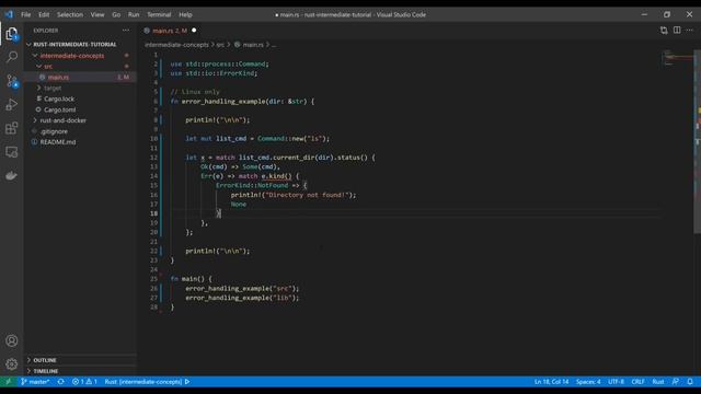 Rust Intermediate Tutorial #3 - Advanced Error Handling смотреть онлайн