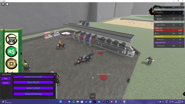 Roblox Ninja Tycoon Script | Exploit | Gui смотреть онлайн