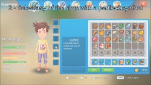 How to make your backpack bigger - My time at Portia