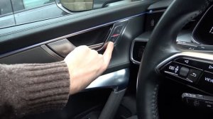 Как вручную заблокировать двери в автомобиле AUDI A6 / Ручная блокировка дверей в AUDI A6