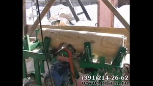 Чашкорезный станок Алтай ЧН280 для оцилиндрованного бревна