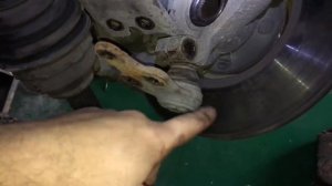 Как вынять полуось с кронштейна ступицы Форд Мондео 3 Ford mondeo 3