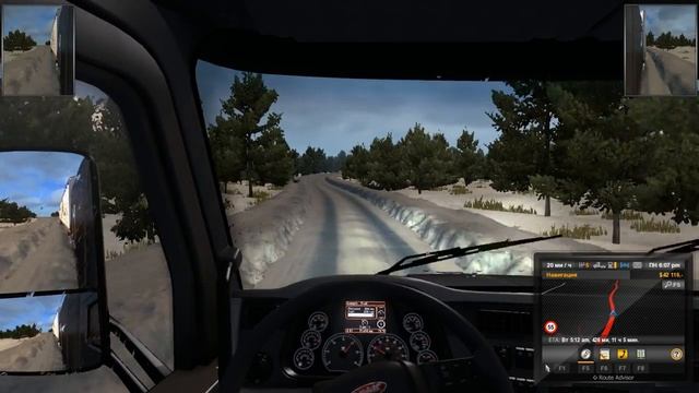 American Truck Simulator прохождение 10 Дорога смерти Hawaii MapAlaska MapCoast to Coast