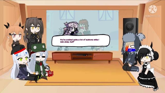 Team 404, TVD Gamer and SF Agent react to Mid Fight Masses Gacha Club// FNF//Girls Frontline смотреть онлайн