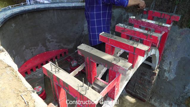 Строим мост и дорогу рядом с минидамбой смотреть онлайн