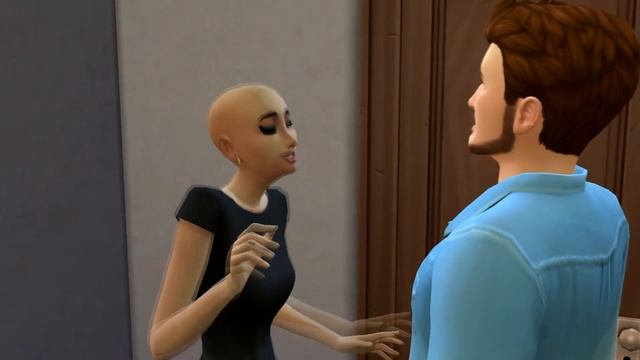 #17 The Sims 4: Challenge "100 Детей" Лысая Девушка смотреть онлайн