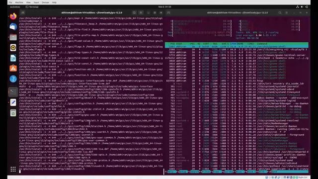 Installing GCC (12.2) in Ubuntu 22.04 from scratch.