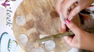 Radish and Drumstick's Gladiolus/How to carve vegetables/FUSION TUTORIAL