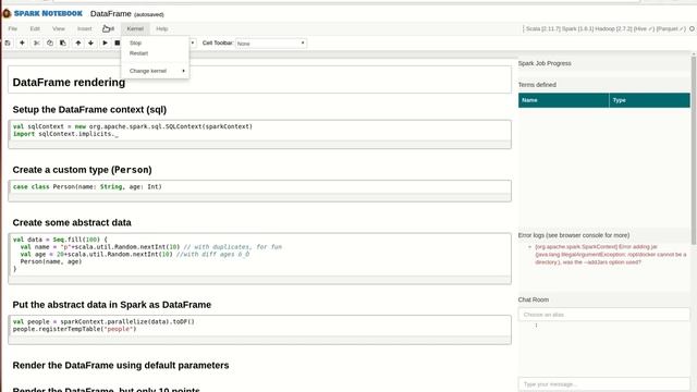 How to run Spark notebook from Docker смотреть онлайн