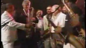 Bill Clinton Plays Saxophone