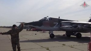 В кабине Су-25