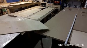 Фанерование в вакуумном прессе
