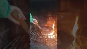 Рецепт приготовления Плова  в глиняном  казане дети готовят/ وصفة تحضير الدجاج مع الرز على الحطب