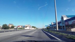 Дорога из Балаклавы на Фиолент через кольцо "Огурец". Ускорено