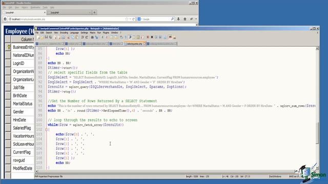 036 Select Statement Demo   Part 1 | #PHP #Programming Training #Course