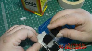 Клеим ABS, Сода + Суперклей