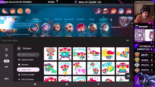 🔴[LIVE NO SERVIDOR EUROPEU] SERÁ QUE ESTÃO PREPARADOS PARA ESSA NATALIA? | MLBB смотреть онлайн