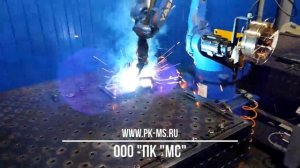 Сварочный робот. Это просто. Крышки ВГН.