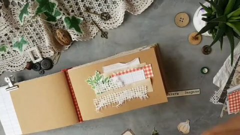 Оформление кулинарного блокнота Recipe Book Tutorial / Scrapbooking tutorial #кулинарный_блокнот