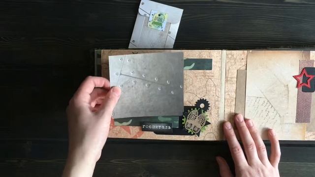 Дембельскийальбом альбом 15*20см/скрапбукинг