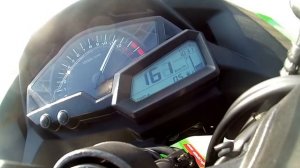 Kawasaki Ninja 300 TOP SPEED - 191 km/h 118 mph